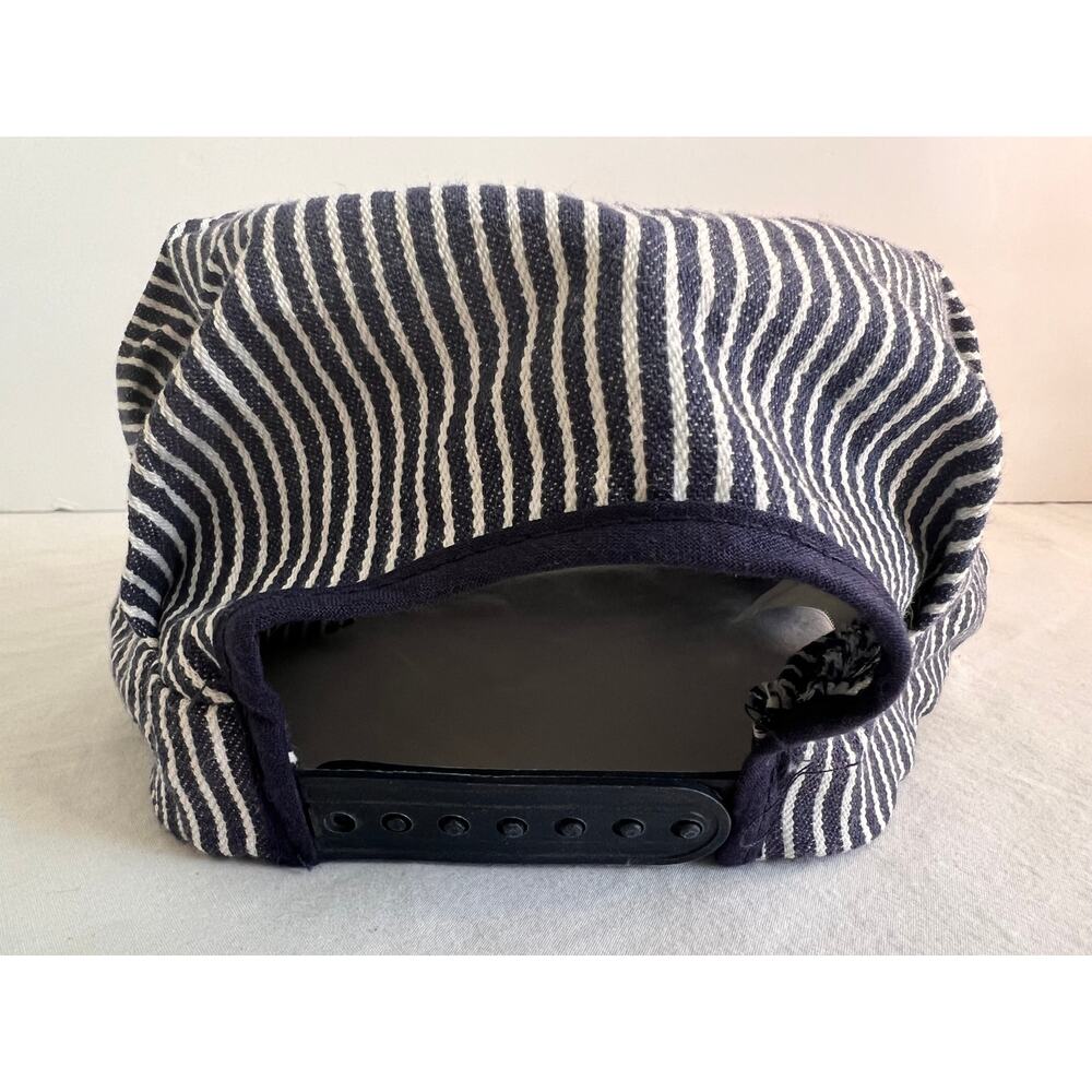 Chuggington Railroad Hat Cap Blue White Stripe Youth Size - Picture 4 of 7